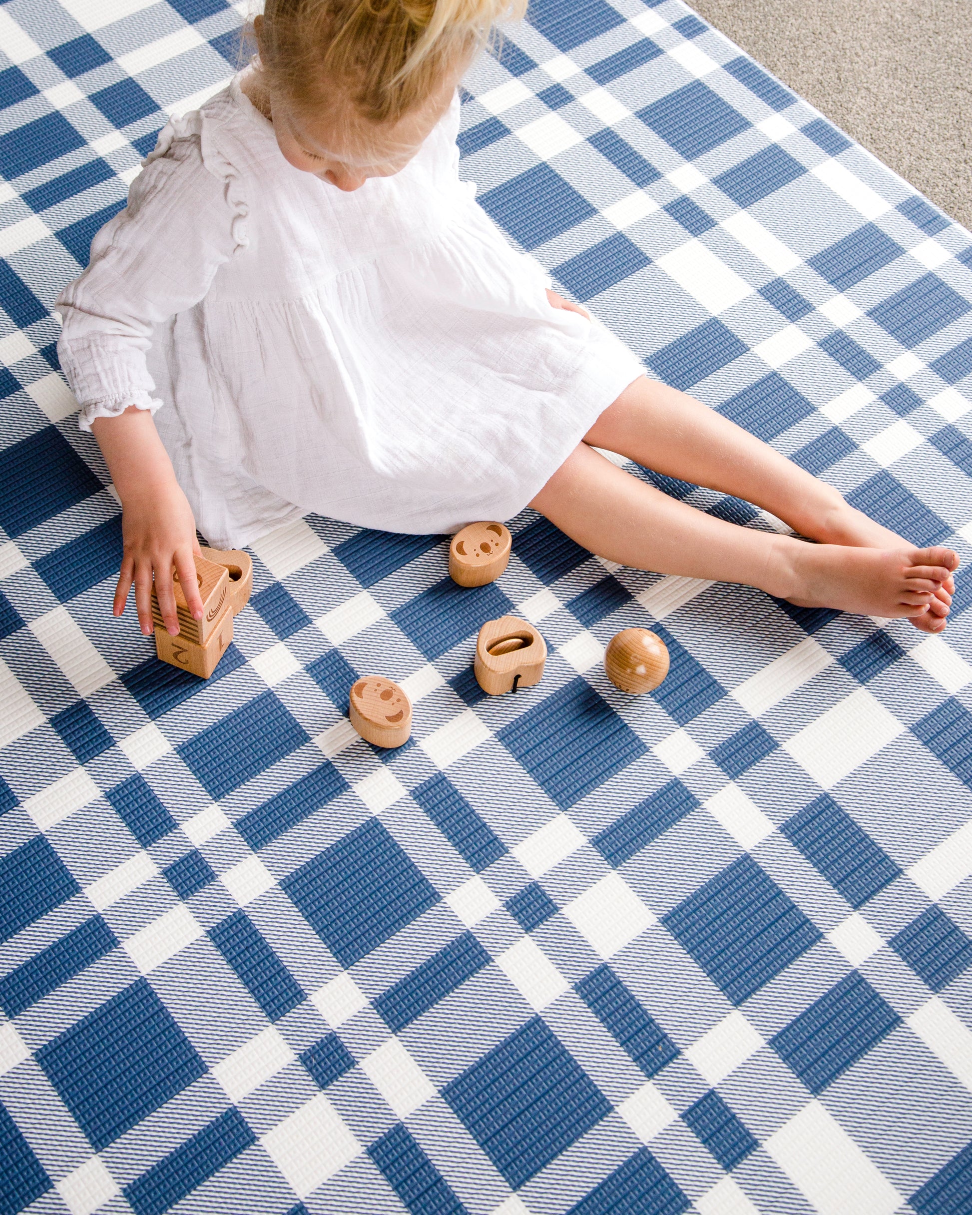 Large Navy Play Mat