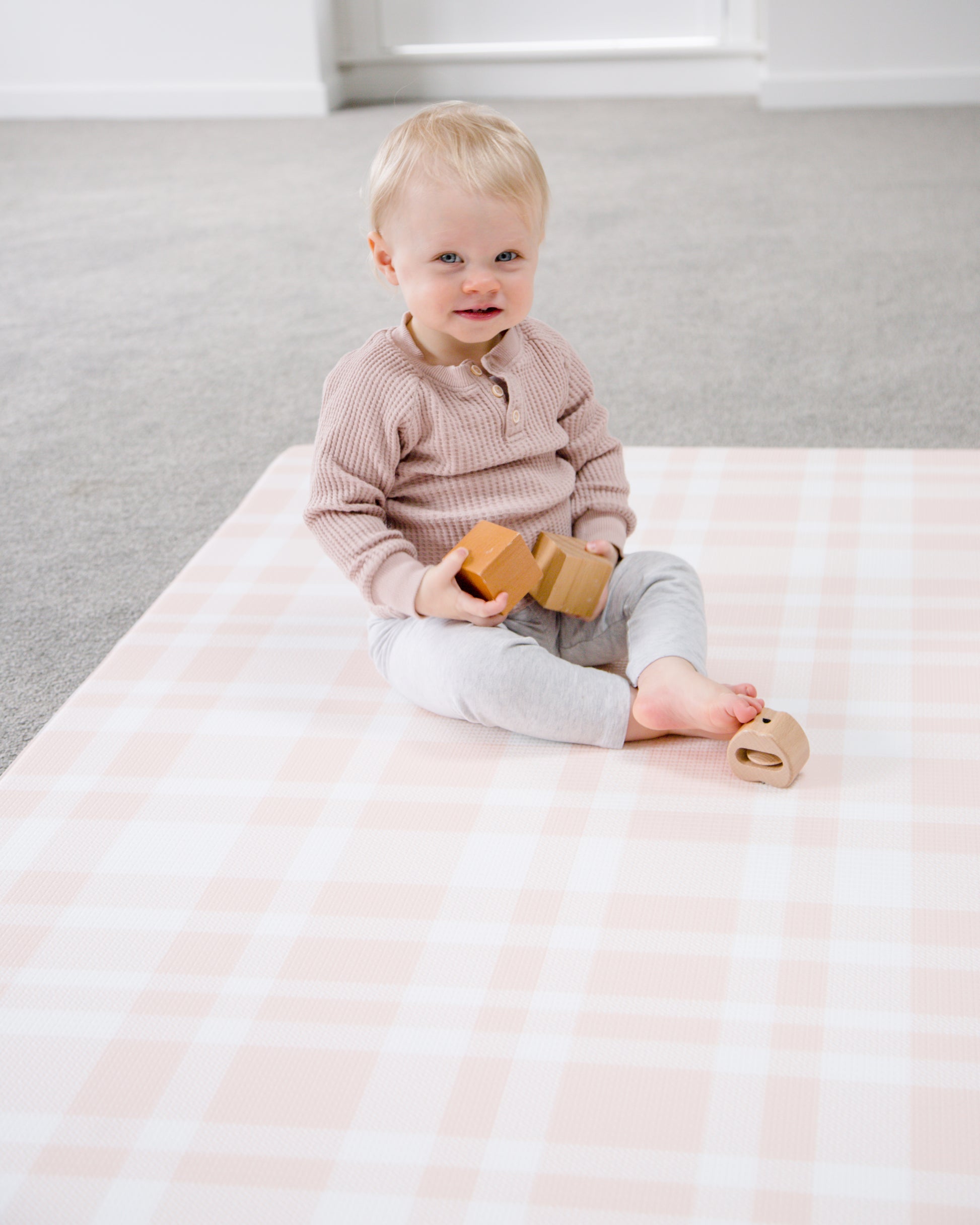 Large Peach Play Mat